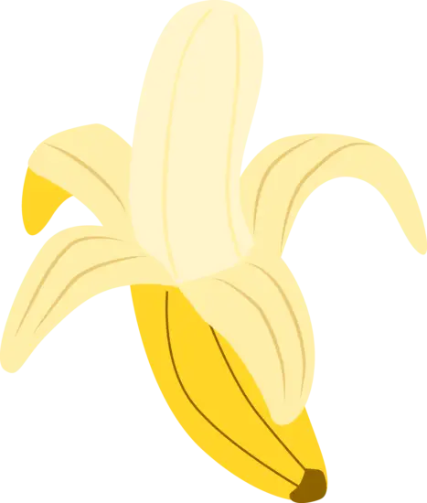 Yellow Banana Illustration