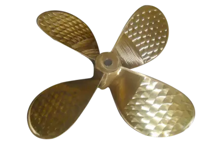 Polished Metal Propeller Blade