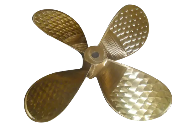 Polished Metal Propeller Blade