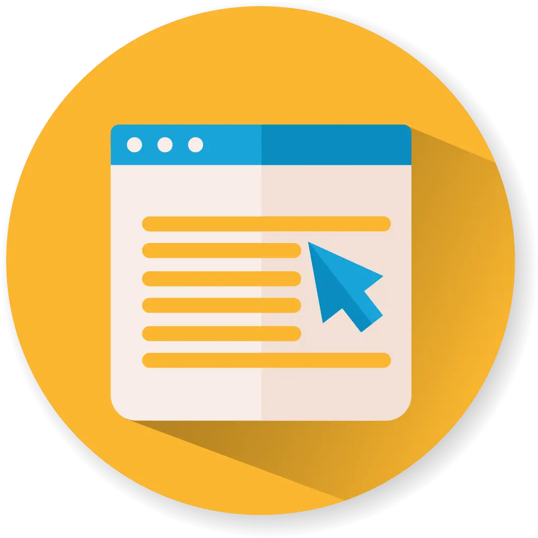Browser Window Flat Illustration
