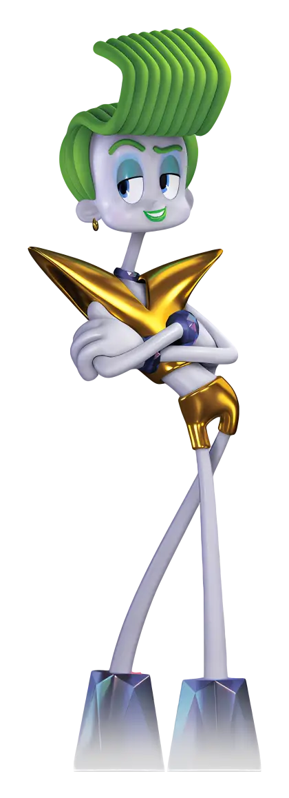Futuristic Stylish Character