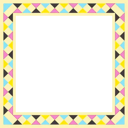 Colorful Decorative Frame