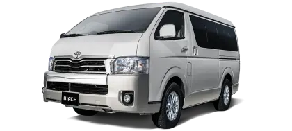 White Van for Cargo and Passenger Transport