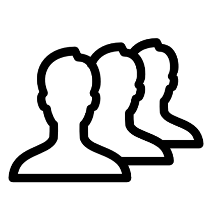 Group Icon Representing Teamwork