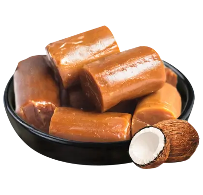 Coconut Candy in a Bowl