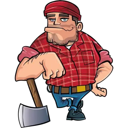 Lumberjack with Axe