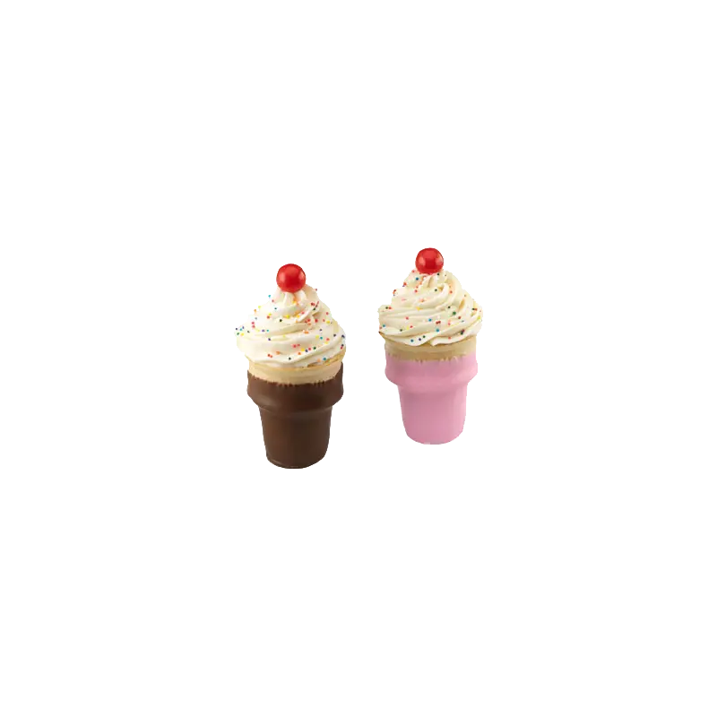 Chocolate and Strawberry Ice Cream