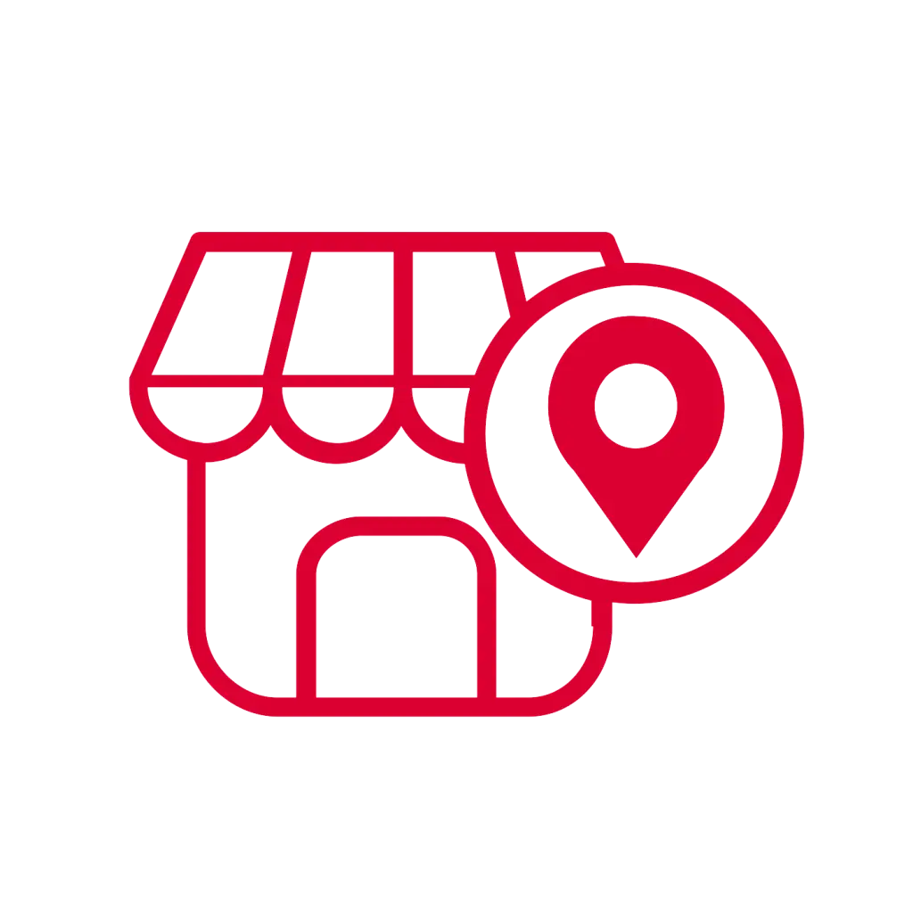 Store Location Icon with Marker