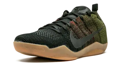 Black Knit Sneakers with Gum Sole