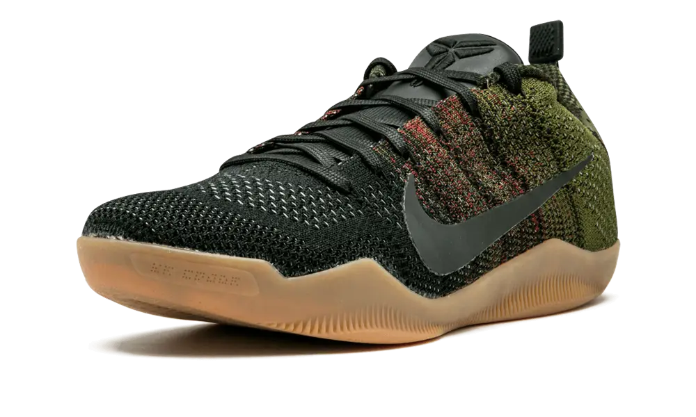 Black Knit Sneakers with Gum Sole
