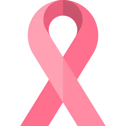 Pink Breast Cancer Awareness Ribbon