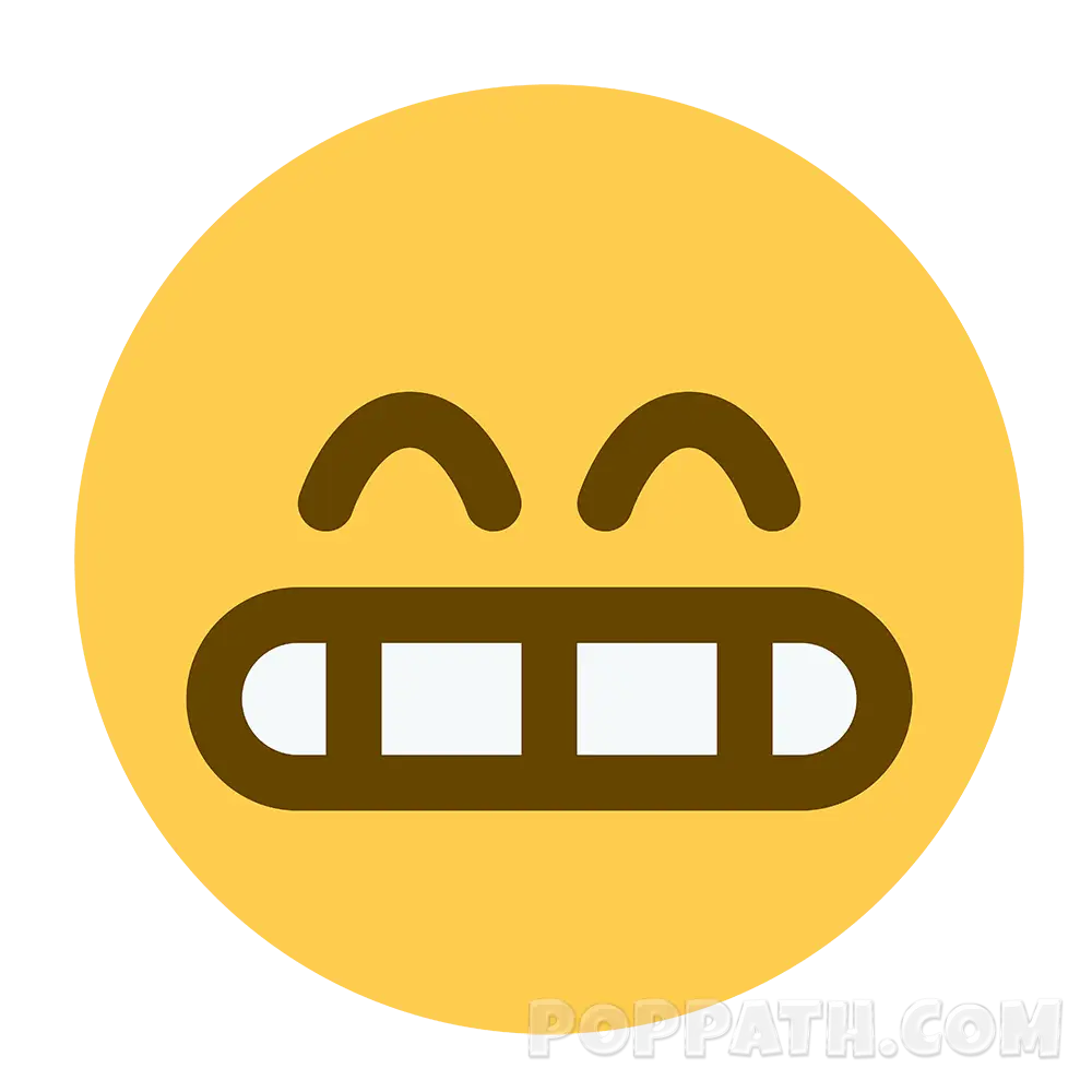 Teeth Grinning Emoji Icon
