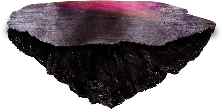 Surreal Floating Island