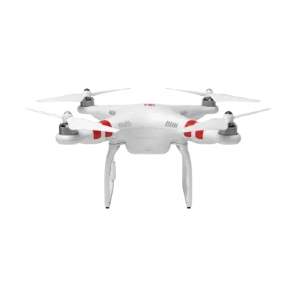 White Quad-Copter Drone for Aerial Use