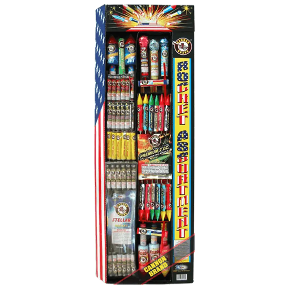 Colorful Fireworks Assortment for Celebrations