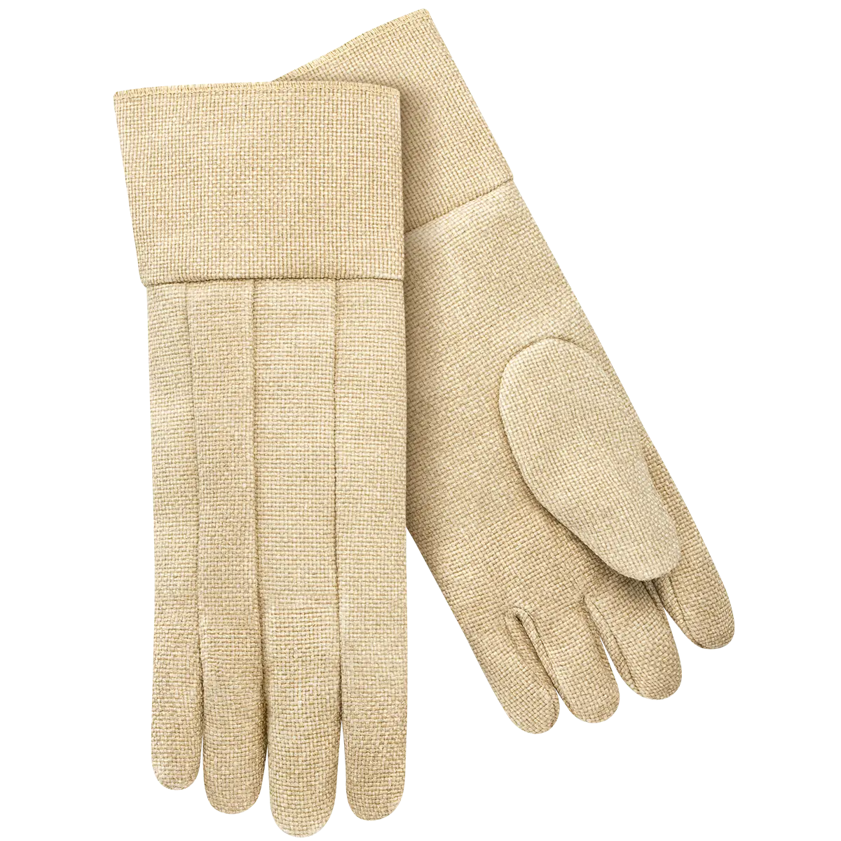 Tan Suede Gloves for Winter Wear