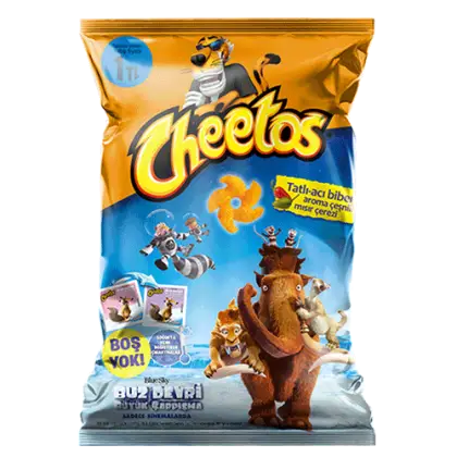 Cheetos Snack Pack with Ice Age Characters