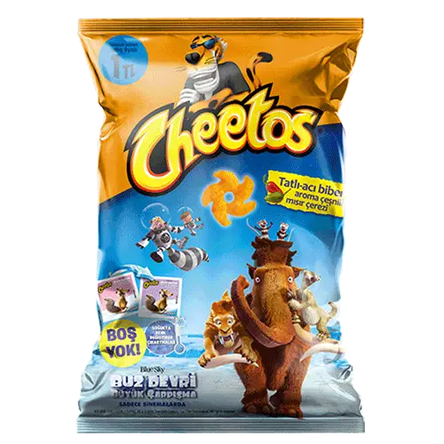 Cheetos Snack Pack with Ice Age Characters
