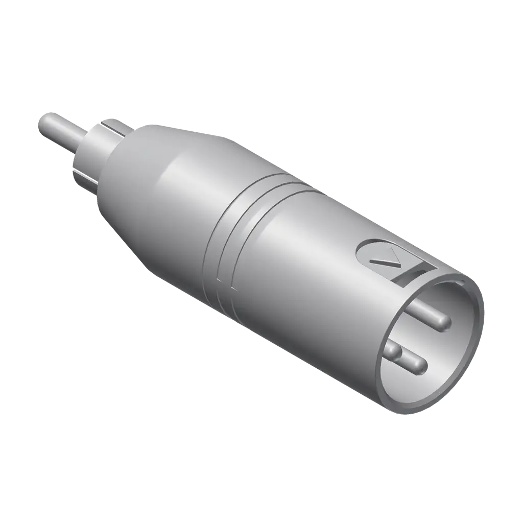 Gray Audio Connector Plug