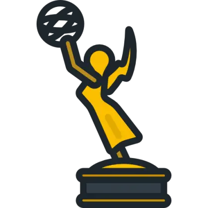 Golden Award Trophy