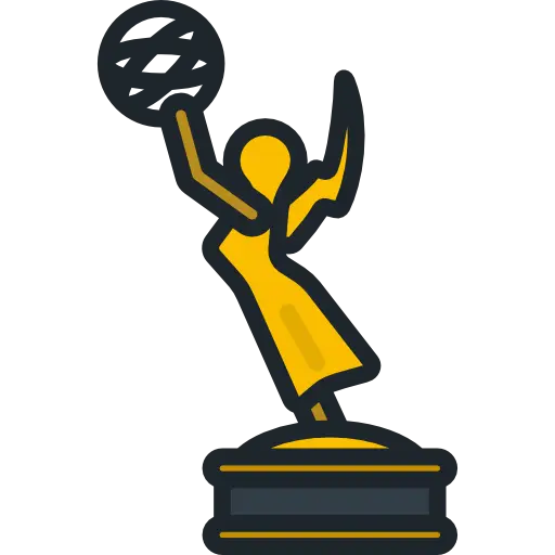 Golden Award Trophy