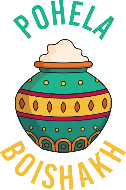 Decorative Pot for Pohela Boishakh