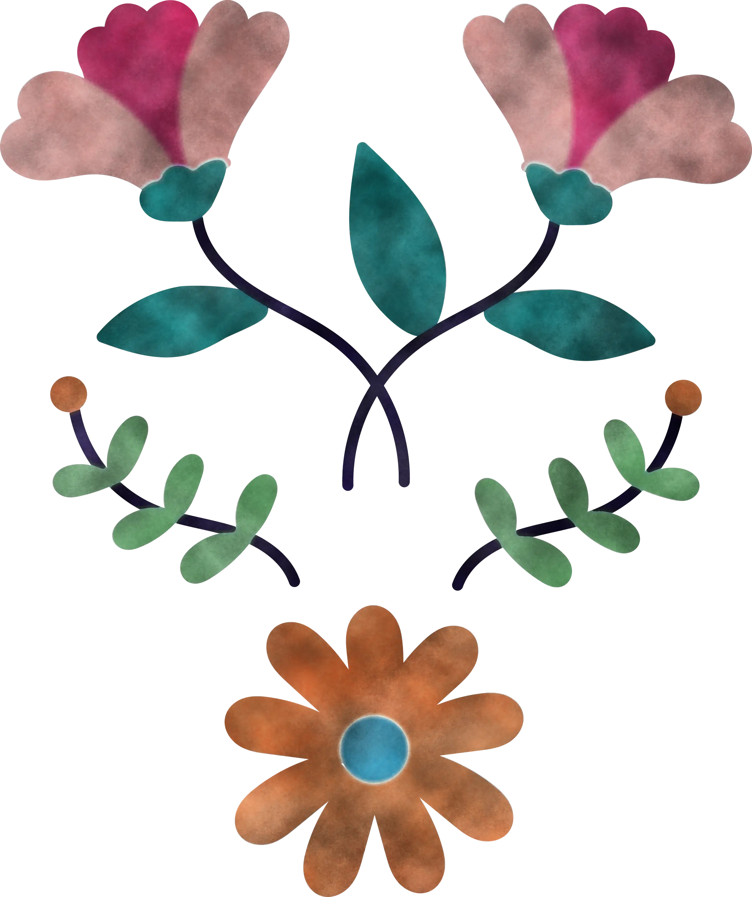 Colorful Flower Illustration