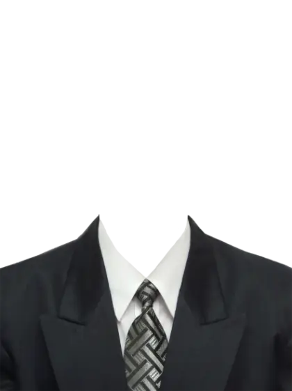 Headless Suit with Black Tie