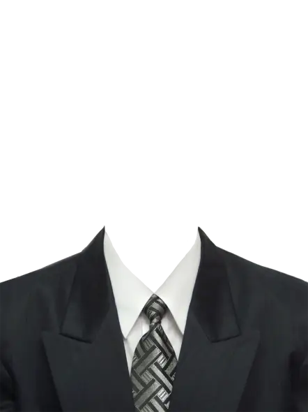 Headless Suit with Black Tie