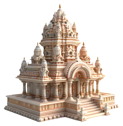 Intricate Temple Architecture
