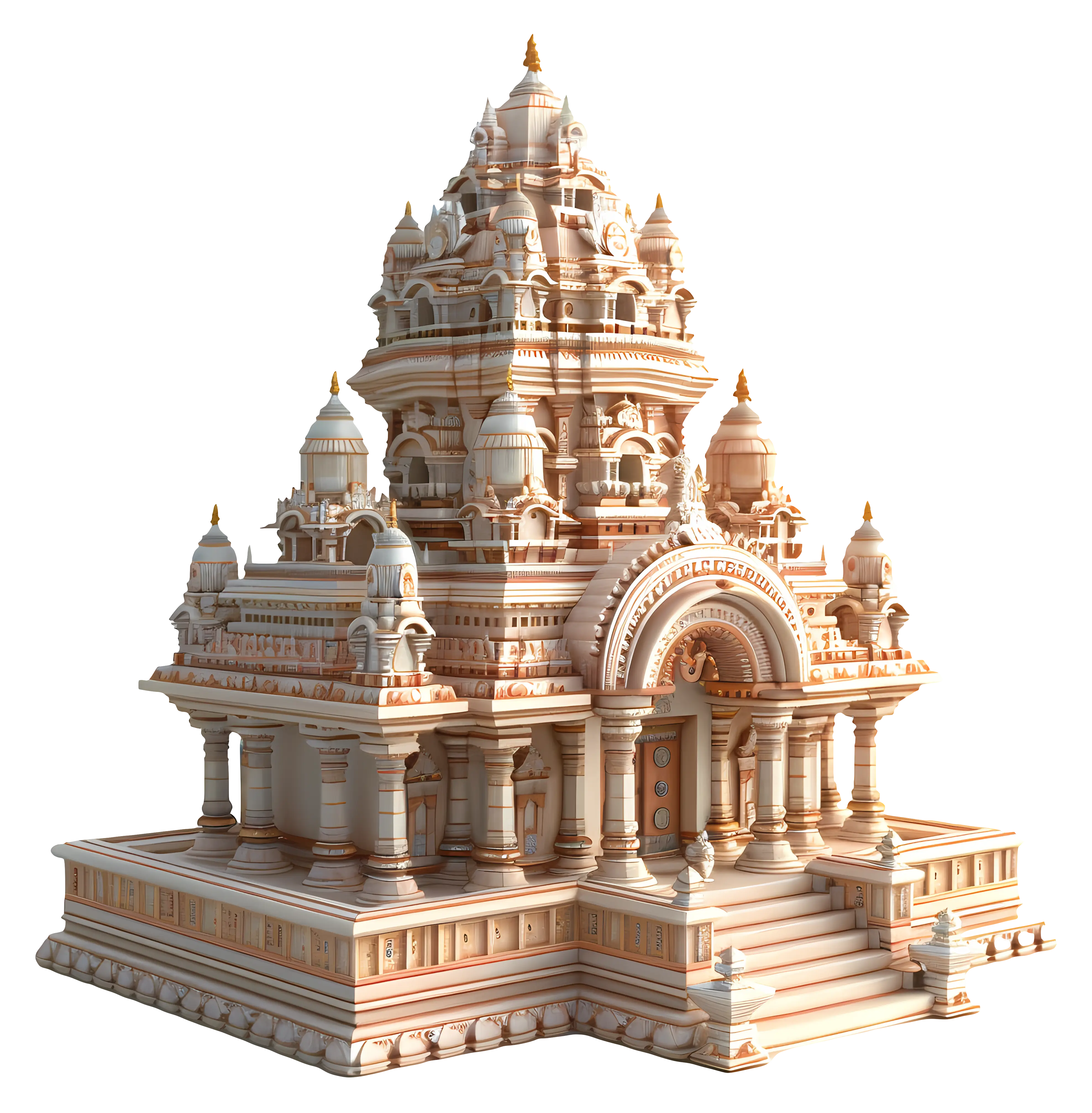 Intricate Temple Architecture