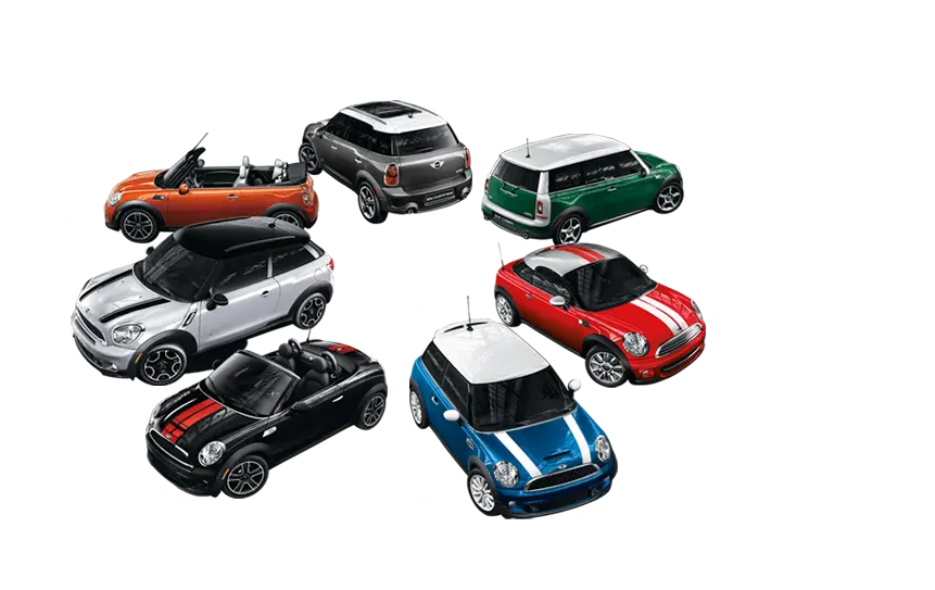 Variety of Mini Cars in Multiple Colors
