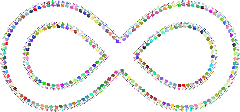 Colorful Infinity Symbol