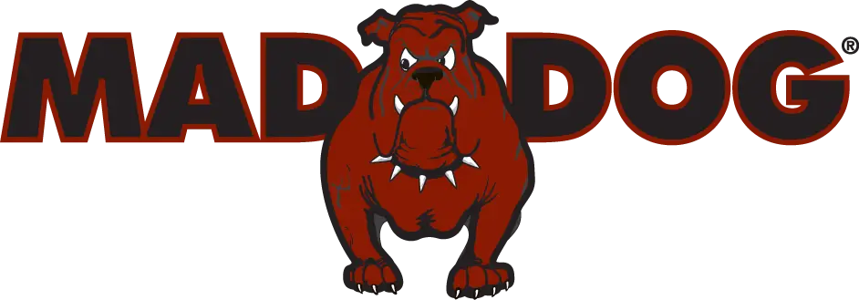Mad Dog Logo with Bulldog
