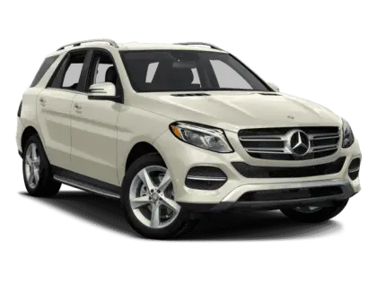 White Mercedes-Benz Luxury SUV