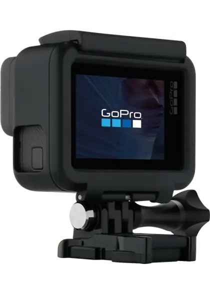 Compact GoPro Action Camera in Black Casing