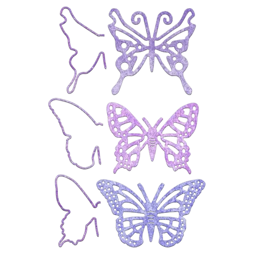 Colorful Butterfly Stencils for Crafting