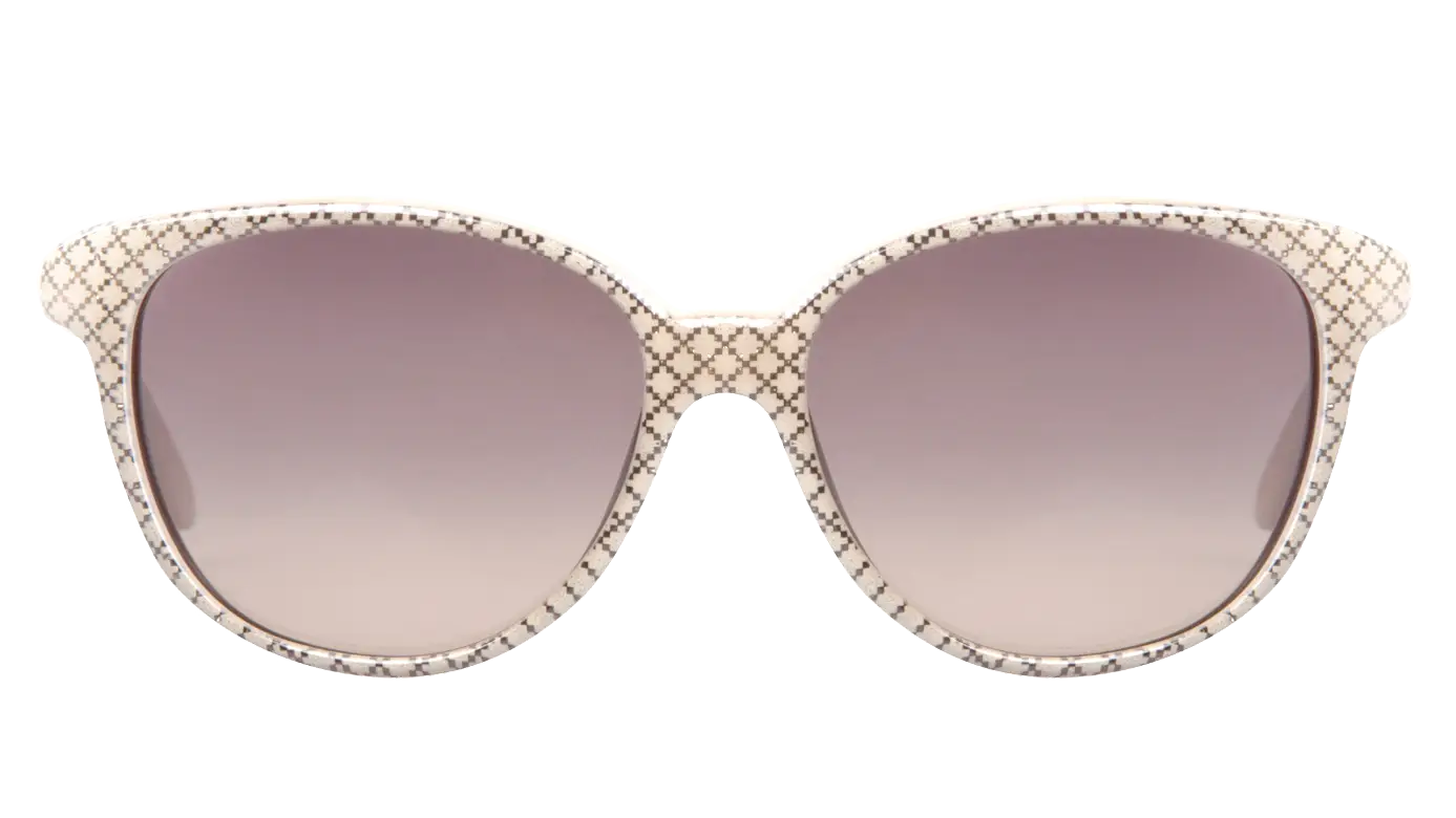 Fashionable Sunglasses with Patterned Frames
