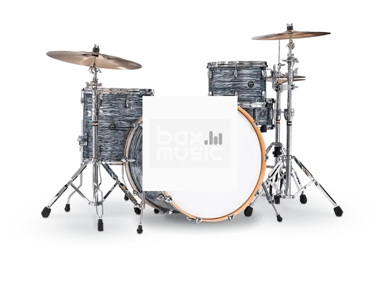Classic Drum Set with Cymbals