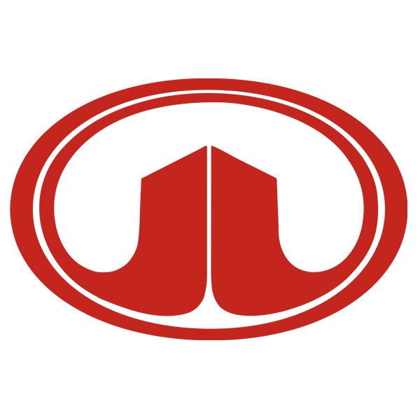 Red Logo with Oval Shape