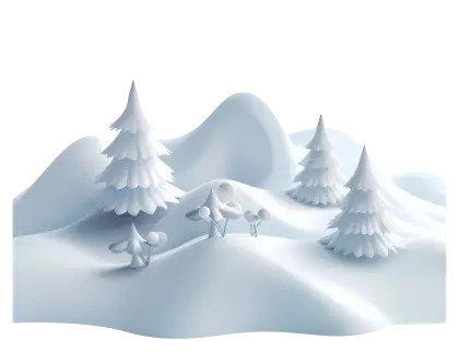 Snowy Winter Landscape
