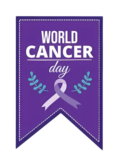 World Cancer Day Awareness Banner