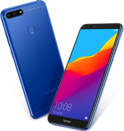 Honor Blue Smartphone with Slim Design