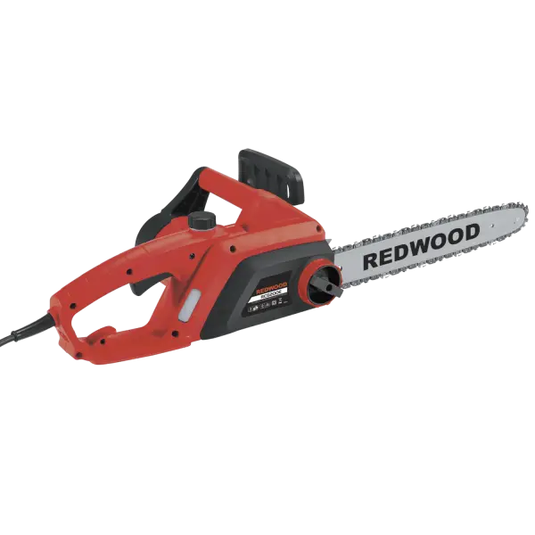 Red Electric Chainsaw