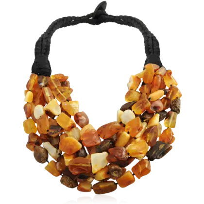 Amber Stone Necklace