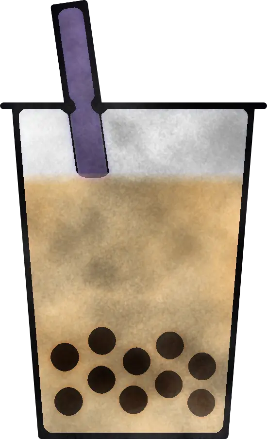 Bubble Tea with Tapioca Pearls