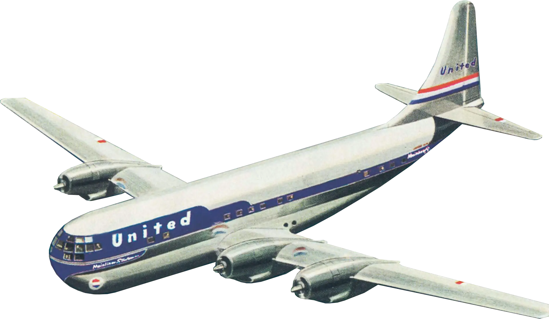 Vintage Airplane Illustration
