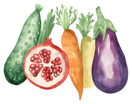 Fresh Vegetables and Fruits