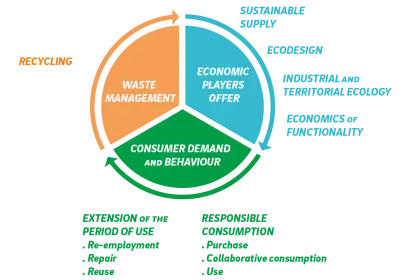 Circular Economy Concept Diagram