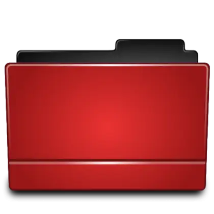 Red Folder for Document Storage